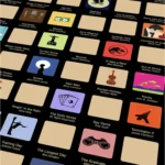Scratch-Off Poster "100 Best Movies"
