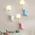 Cute Polar Bear Wall Lamp