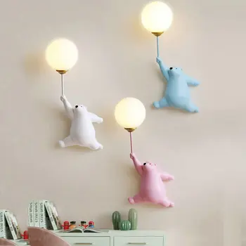Cute Polar Bear Wall Lamp