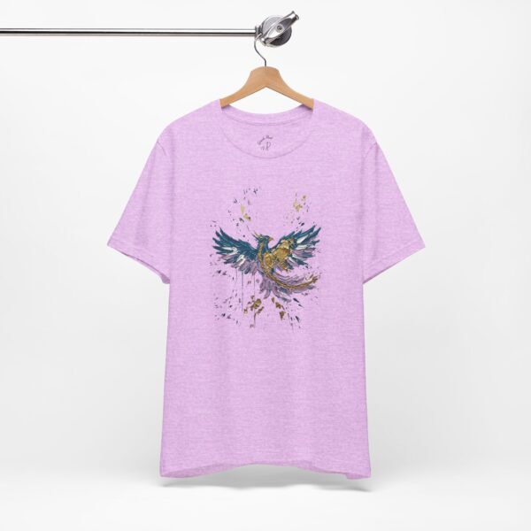 1247628898896130578_2048-1.jpeg Mystical Phoenix Watercolor Jersey Tee | Artistic Unisex Design