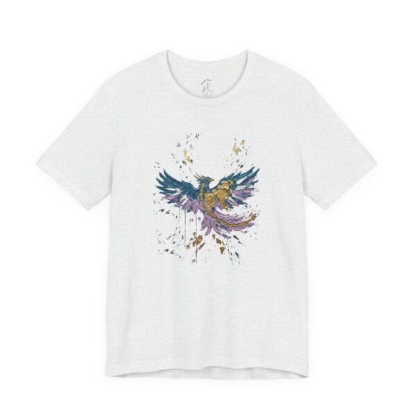 13489640908823549641_2048-1.jpeg Mystical Phoenix Watercolor Jersey Tee | Artistic Unisex Design