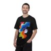 Liquid Flow Abstract Unisex Garment-Dyed Tee
