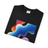 Liquid Flow Abstract Unisex Garment-Dyed Tee