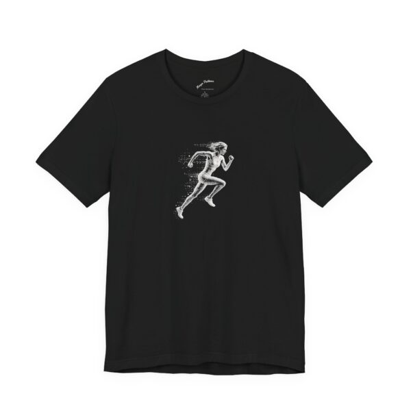 Dynamic Runner Jersey Tee | Minimalist Athletic Graphic