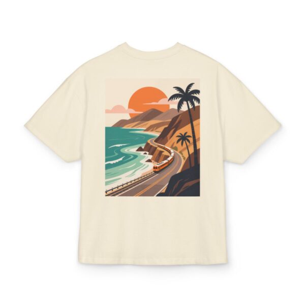 Cream with large back print