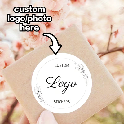 Sticker on gift box/packaging