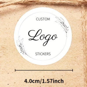 Size reference of single sticker